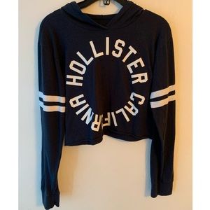 Hollister Cropped Hoodie